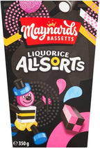 Maynards Bassetts Liquorice Allsorts Carton - 350g