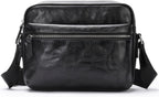 Crossbody Bag Single Shoulder Leather Grab Print Men's Backpack