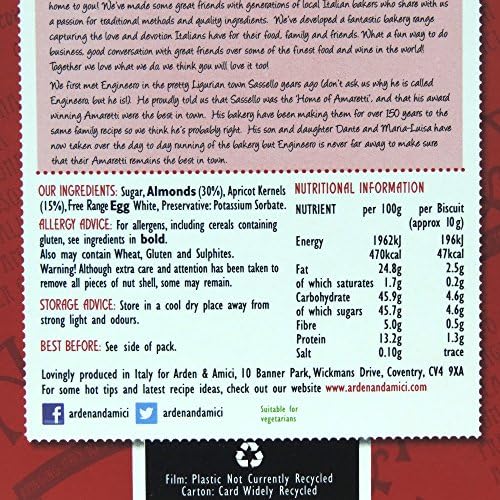 Arden & Amici Soft Amaretti (150g)