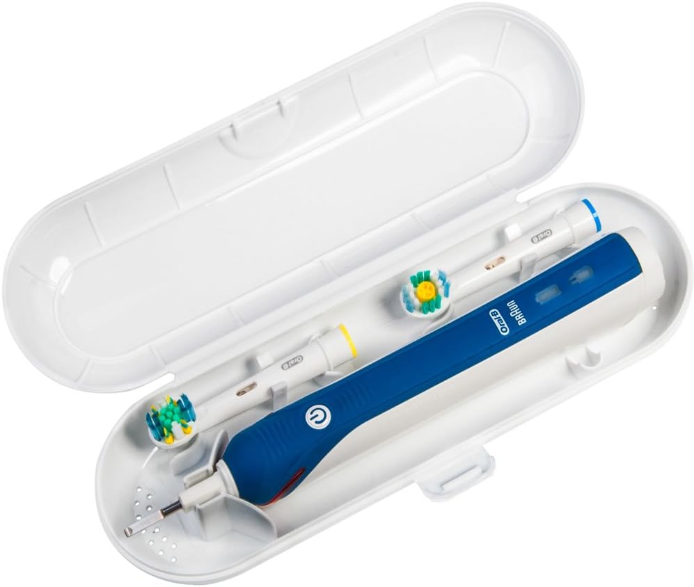 Nincha Portable Replacement Plastic Electric Toothbrush Travel Case for Oral-B Pro Series