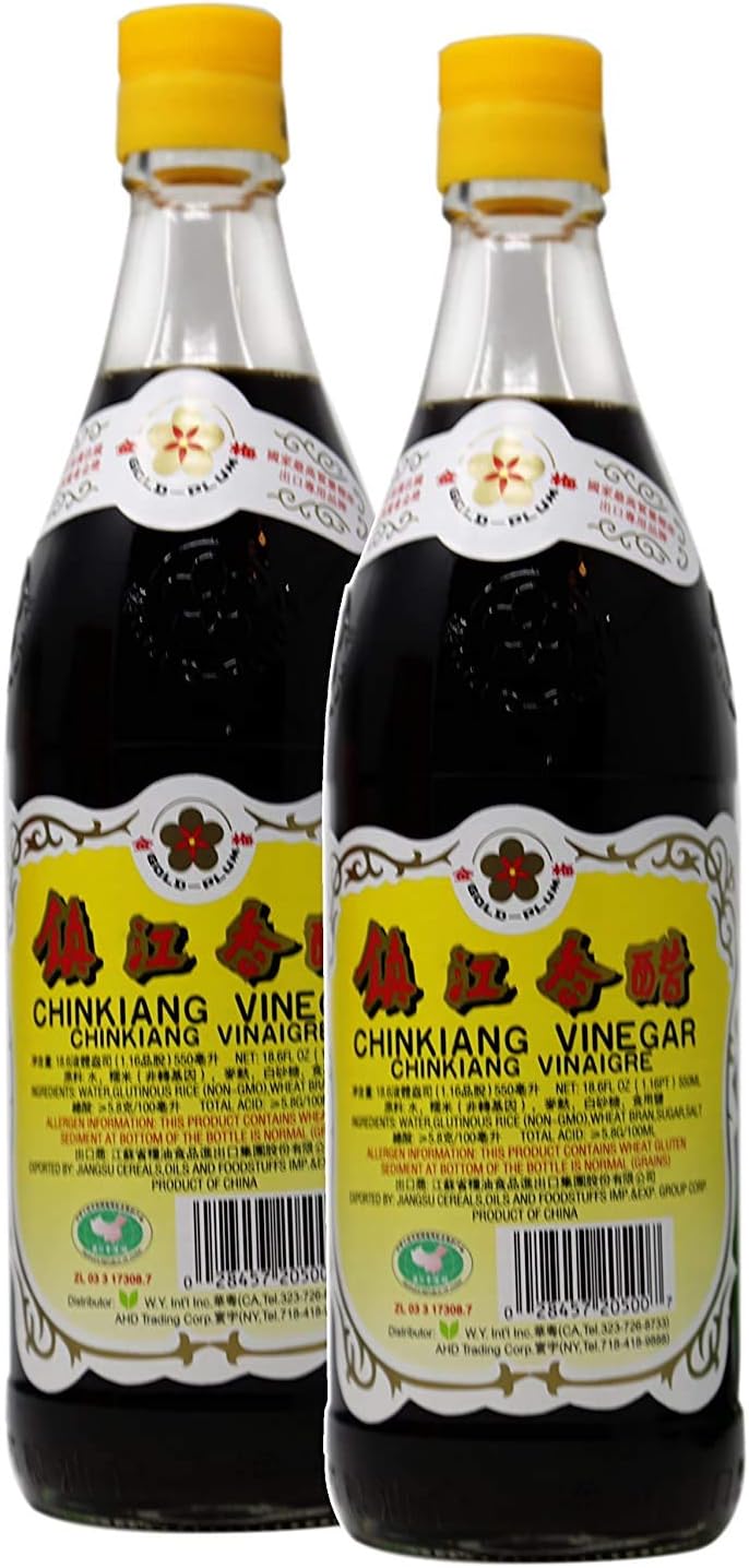 Gold Plum Chinkiang Vinegar, 18.6 Fl Oz (Pack of 2)