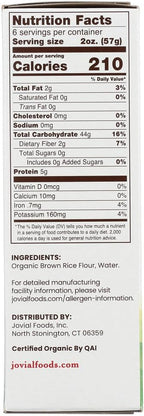 JOVIAL PASTA BRWNRCE ORG PENNE R 12OZ