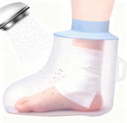 Waterproof Kids Foot Cast Cover for Showering Cast Covers for Shower Foot Kids Child Reusable Shower Bag Cast Protector for Ankle Wound