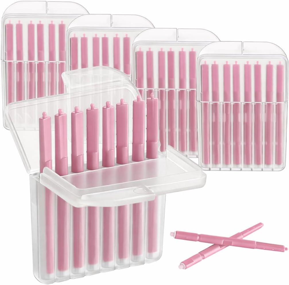 Phonak Hearing Aid Accessories, Resound Wax Traps Hear Clear Cleaning kit Accessory (32 Filters) Hear Clear Hearing Aids Filters Wax Guards,Pink