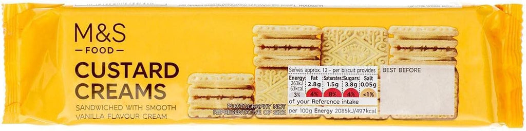 M & S Custard Creams 150g - Pack of 6