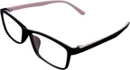 Mens Womens +2.75 Pink Retro Photochromic Reading Glasses Readers Spectacles Eyeglasses Student Eyewear
