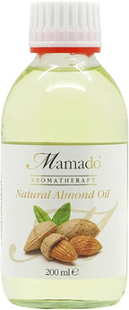 MAMADO Natural Almond Oil for Hair and Body 200 ml