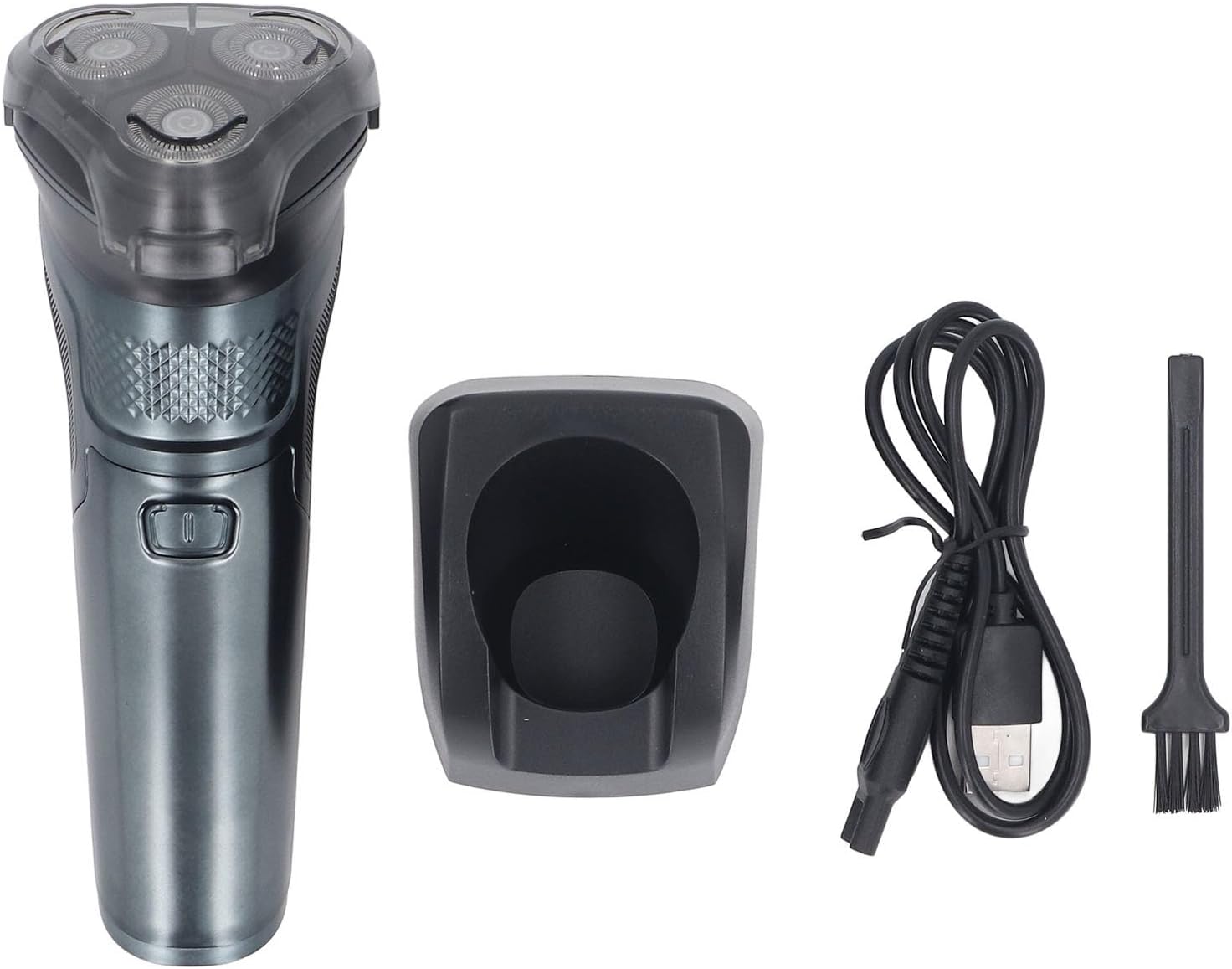 YUYTE Electric Beard Trimmer for Men, USB Rechargeable Cordless Beard Clipper with 3D Floating Head, Powerful Motor Low Noise and