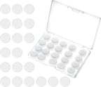 20 Pcs Silicone Ear Plugs for Sleeping, Soft Moldable Silicone Earplugs for Sleep, Noise Cancelling Reduction Earplugs for Swimming, Travel, Snoring, Concerts, Airplane, Motorcycle, Musicians