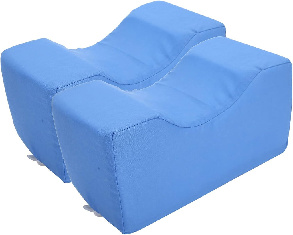 FILFEEL 2pcs Ankle Cushion Foot Pillow AntiBedsore Leg Rest Sponge Leg Positioning Cushion, Provides Knee, Leg, Arm and Ankle Support