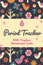Period Tracker: PMS Tracker | Menstrual Cycle Journal | 4 Years Monthly Calendar With Annual Graph Chart To Monitor PMS Symptoms, Mood, Flow & Pain Intensity For Young Girls, Teens & Women