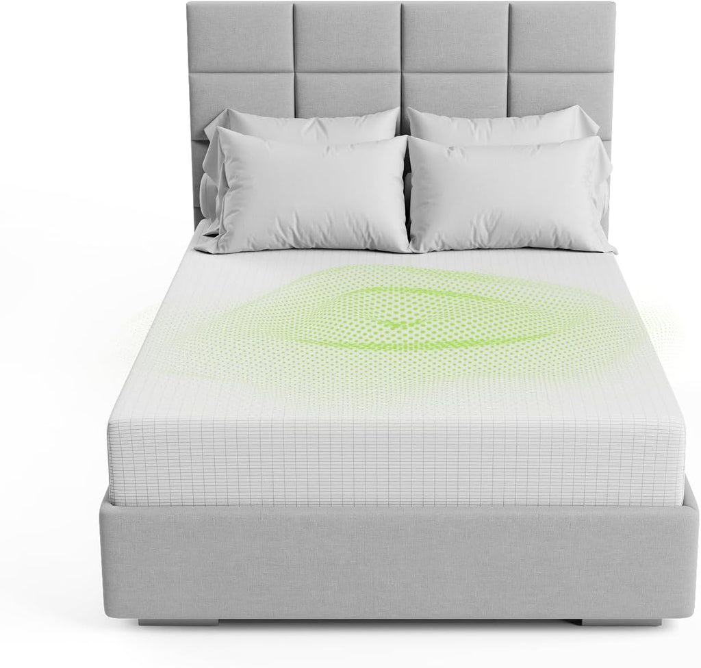 The Grounding Co. Fitted Terra Grounding Sheets Queen Size – Premium Organic Cotton Earthing Sheet with Silver-Infused Threads– for Sleep, Recovery & Wellness – White