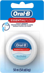 Oral-B Dental Floss, EssentialFloss Cavity Defense, 50 M, Pack of 24
