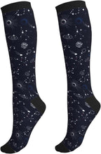 Crazy Fun Compression Socks Women Men Knee High Support Socks For Athletic Running Cycling