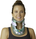 Aspen Vista Cervical Collar - 2-Piece Neck Brace for Restricting Cervical Motion -Relieves Neck Discomfort and Spine Pressure - Soft Cotton Padding - 6 Height Adjustments