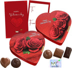 Assorted Elmer Chocolates in Heart-Shaped Boxes, Perfect Valentine Gifts(2 Pack) (Made in USA) TO FROM INCLUDED BY MAJUU CONNECT