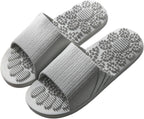 Men's Acupressure House Slippers - Breathable Non-Slip Foot Massage Sandals for Indoor/Outdoor, Unisex Summer Wear