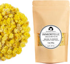 Immortelle (Helichrysum Pallasii) 1 OZ (30g) Dried Flowers Loose Herbal Tea | Wild-Harvested from the Mountains of Armenia | Naturally Sourced with Rich Aroma and Distinct Flavor | Handpicked & Premium Quality
