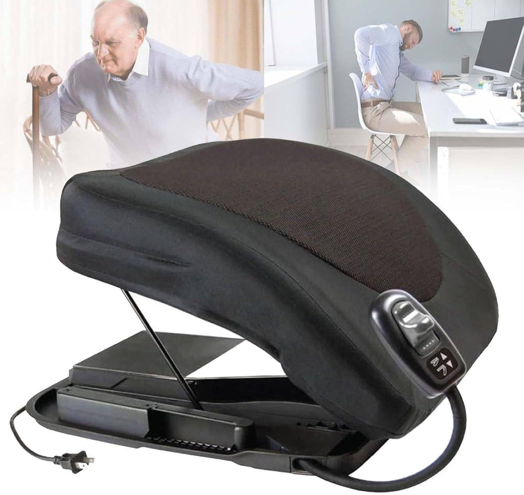 Power Seat Assist Cushion, Lift Assist Seat, Portable Lifting Cushion, Easy Lift Electric Cushion for Mobility Assistance, Supports up to 280 Lbs