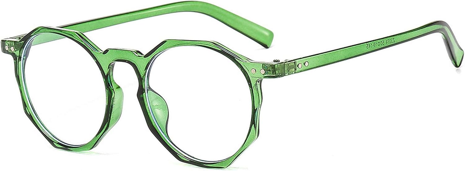 COTIA Reading Glasses Ultralight Polygon Presbyopic Eyeglasses Frame Women&Men Computer Optical Glasses
