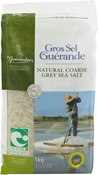 Le Guerandais Coarse Sea Salt In Bag 1 Kg (Pack of 3)