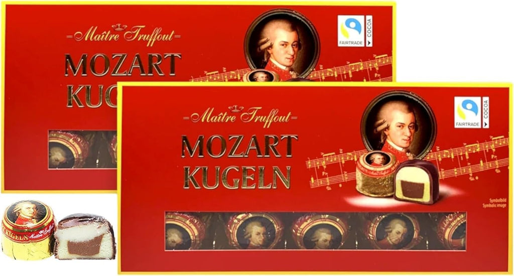 Maitre Truffout, Mozart Balls 10pc In Fancy 200g Box (2 pcs)