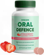 Oracare Oral Defence – Oral Probiotics Supplement for Microbiome Balance, Fresh Breath, Gum Health & Daily Hygiene Support, 60 Chewable Capsules(1)