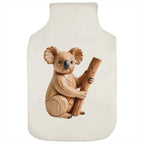 Azeeda 'Carved Koala' Hot Water Bottle Cover (HW00049286)