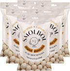 SMOLBOL Crunchy Peanuts | Individual Packs | Roasted | Lightly Salted | Gluten-Free Cassava Crust | Plant Protein | School Snacks for Kids | Office Snacks for Adults | On the Go | 1.75oz (Pack of 6)