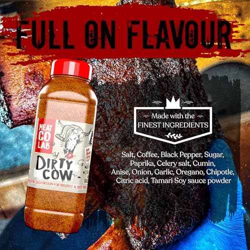 Angus & Oink Rub Me BBQ Seasoning- Dirty Cow (POD) - 1.2 Kg