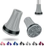 supregear Crutch Tips, 7/8 inch Heavy Duty Rubber Replacement for Crutches, Anti-slip Thickened Feet Cap Walking Cane Tips, Safety Durable Accessories for Seniors Elderly (Set of 2)