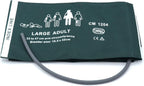 Universal NIBP Cuff for Large Adult, 33-47 cm Single Tube Reusable Nylon Replacement Blood Pressure Cuff, No Connector