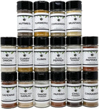 Premium | Spice Pantry Collection | All Natural | Variety or Gift Pack | 16 Pack | 3.5 fl. oz. Shakers | Crafted in Small Batches | Essential Flavors for Every Kitchen!