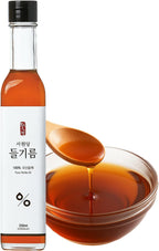 Korean Food Seowondang Cold-Pressed Perilla Oil 250ml (8.45 fl oz) – 100% Korean Perilla Seeds, Rich & Nutty Flavor, No Additives, Premium Korean Cooking Oil, 들기름
