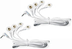 Discount TENS Brand - Tens Lead Wires, Port Doubler with a 2.5mm Plug and Four 3.5mm Snap Connectors (2 Pack)
