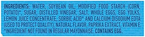Hellmann's Light Mayonnaise For A Creamy Condiment for Sandwiches and Simple Meals Light Mayo Made With 100% Cage-Free Eggs 30 oz (Pack of 2)