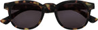 OPULIZE BAY Reading Sunglasses for Women Men,Tinted Lens with UV400 Protection,Scratch Resistant Round frame with Spring Hinges,Matt Brown Tortoiseshell +1.5 (Pack of 1)