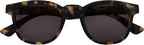OPULIZE BAY Reading Sunglasses for Women Men,Tinted Lens with UV400 Protection,Scratch Resistant Round frame with Spring Hinges,Matt Brown Tortoiseshell+2 (Pack of 1)