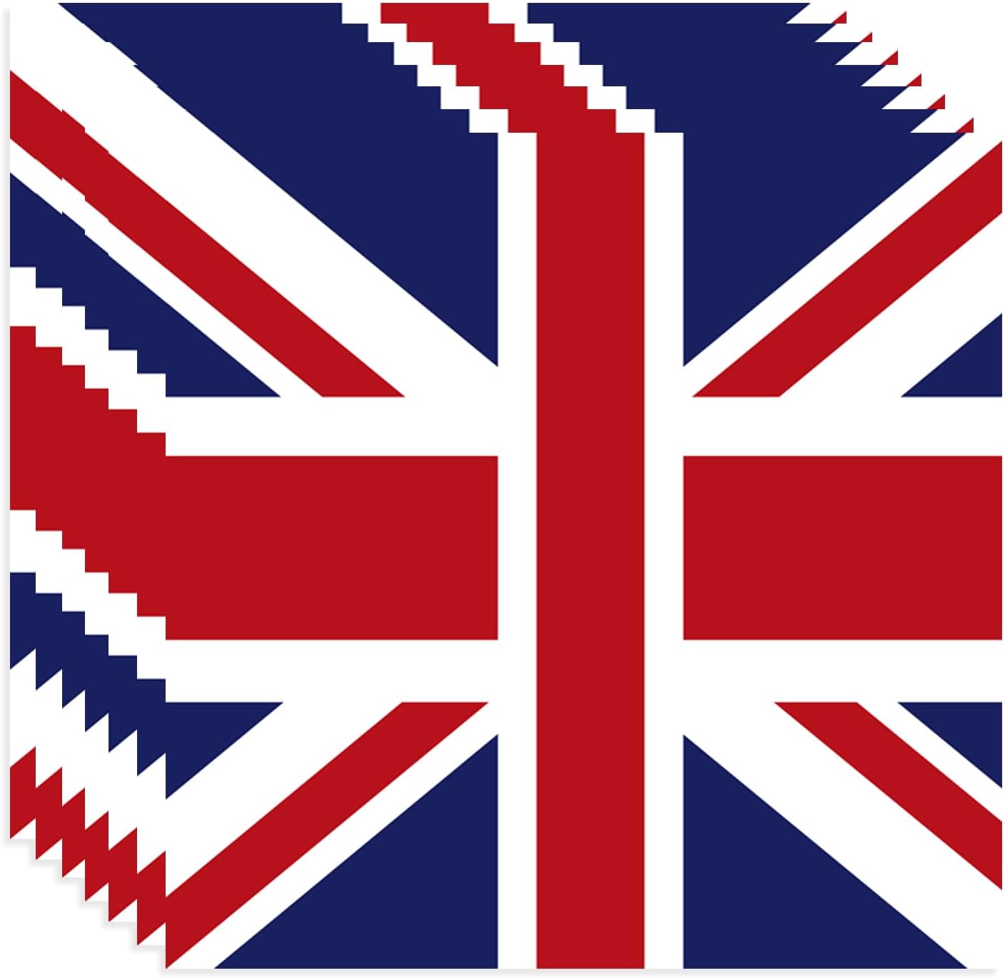 40pcs British Party Napkins UK Flag Napkins British Flag Party Napkins British Flag Party Supplies Union Jack Paper Napkins England Flag Paper Luncheon Napkins for Union Jack Party Decorations