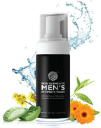Skin Elements Intimate Wash for Men | pH Balanced Foaming Wash with Tea Tree Oil & Aloe Vera | Soothes, Refreshes & Maintains Hygiene | 4.05 fl. oz. |