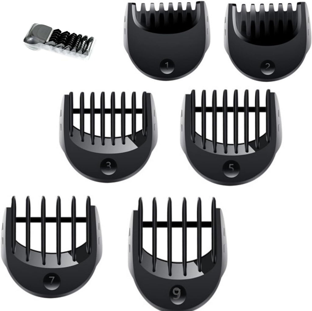 Electric Shaver Trimmer Replacement Head For Braun Series 3，6pcs Comb Trimming Set Suitable for Braun Series 3 Bt32 Styling Attachment Series 3 380s‑4 3040 3045 300s 301s 310s 3000s 3010s 3020s Etc.