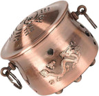 Beaupretty Moxa Supply Essential Moxibustion Cup Portable Moxibustion Pot Simple Operation Antique Aluminum Design