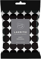 Fazer Lakritsi - Soft & Original - Finnish - Natural - Black Licorice - Liquorice - Candies - Sweets - Bag 150g