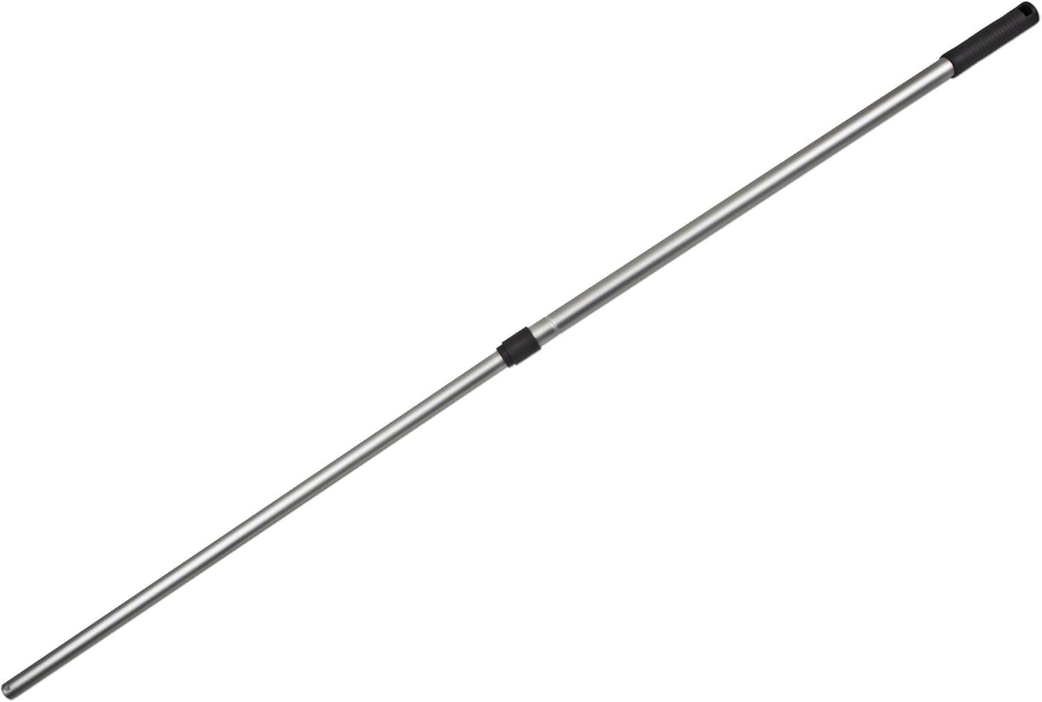CleanAide Lightweight Adjustable & Extendable Aluminum Mop Pole with Ergonomic Handle 33 to 59 inches for Hard-to-Reach Areas, Ideal for Home and Commercial Cleaning