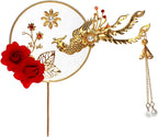 Traditional Chinese Wedding Cake Topper, Iron Phoenix Cake Topper, Valentines Day Wedding Party Decorations Supplies