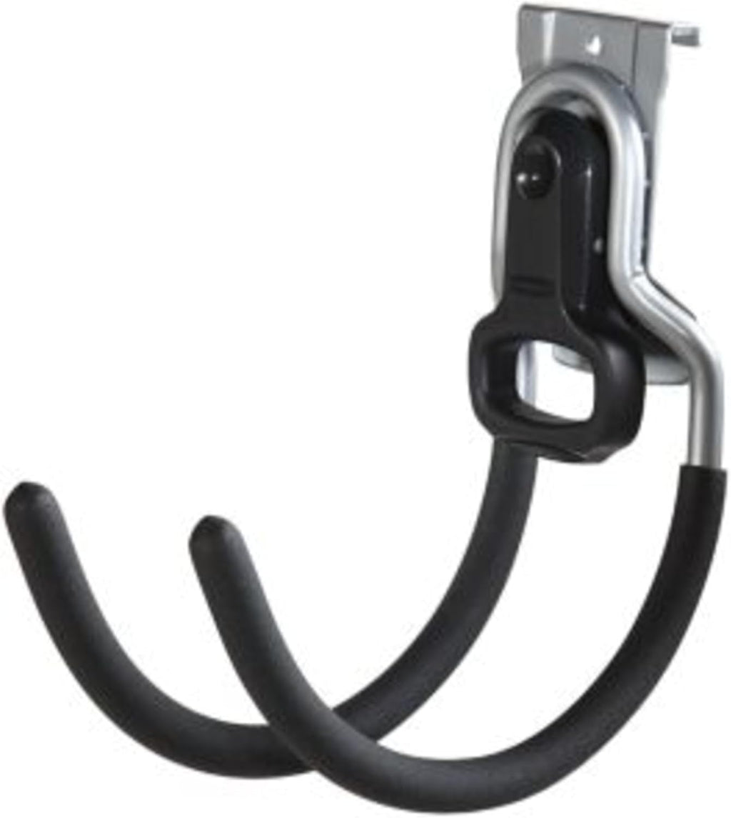 Rubbermaid FastTrack Utility Hook Garage Wall/Tool Hanger Wall Mount and Heavy Duty Tool Hanger for Home/Garage/Wall/Shed Organization