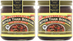 Better Than Bouillon Vegetarian No Beef Base, Made with Seasoned Vegetables, Certified Vegan, Makes 9.5 Quarts of Broth, 38 Servings 8 Ounce (Pack of 2)