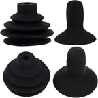 4 Pcs Wheelchair Joystick Button Cap Joystick Controller Knob and Gaiter Black Wheelchair Accessories Joysticks Button Cover Power Chair Parts for Electric Mobility Scooter Electric Drive