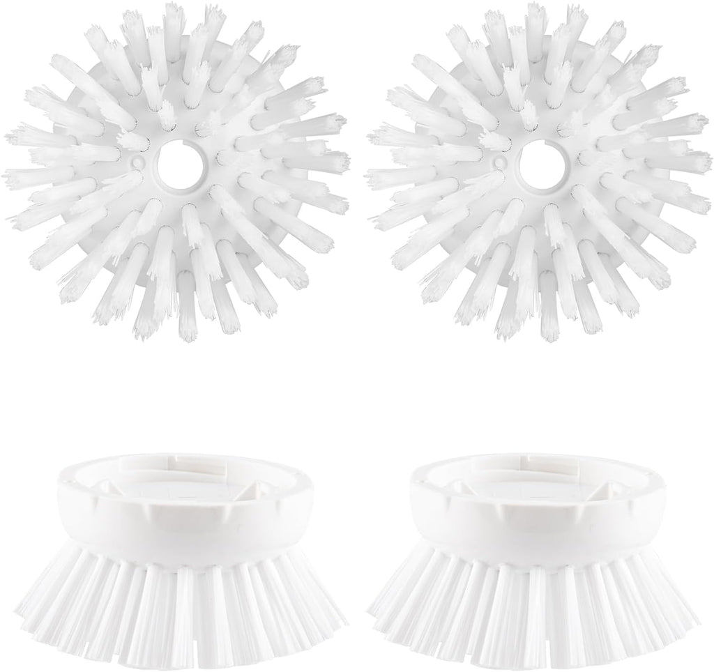 4 Pack Soap Dispensing Palm Brush Refills, Palm Brush Replacement Head, Palm Brush Refill Head, Palm Brush Refill for Soap Dispensing Palm Brush