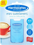 12 x Hermesetas Mini Sweeteners 300 Tablets 4.5g